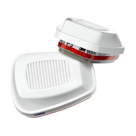 Maschera Facciale 3M con Quattro Filtri 6096