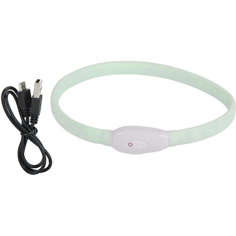 Collier anti-perte multifonction à LED, réglable et rechargeable, pour chats et petits chiens, avec chargement USB. Convient aux chats et petits chiens. (1/5)