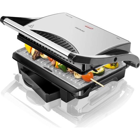 Grill Cecotec 1000W RockStone Inox (1/4)