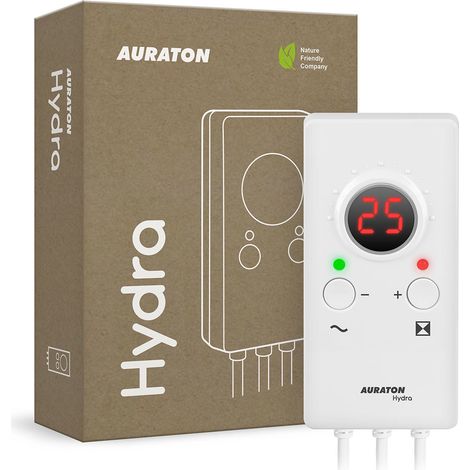 Contrôleur de vanne à trois voies HYD – Servomoteur chauffage central – Plage de contrôle 10-90°C – Écran LED – Fonction AntiStop – Solar+More