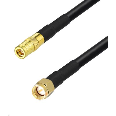 Cavo antenna con connettore SMA / presa SMB RG58, 1 m