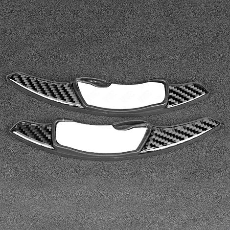 Housse de palettes de changement de vitesse au volant en fibre de carbone compatible avec Subaru XV, Forester, Outback, Legacy, Impreza et BRZ (1/5)