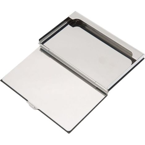 Porte-cartes de visite facile à ouvrir et fermer, matériau résistant à l'usure, étui portable pour cadeau d'ami (1/4)