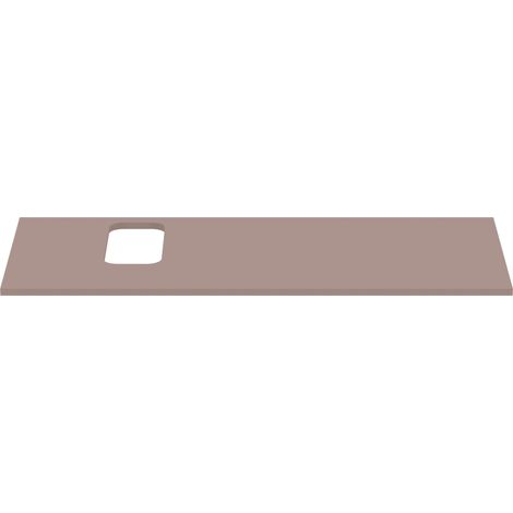 Piastra IS WT i.life B con apertura a sinistra per parete WT 1202x507x18mm Greige opaco (1/2)