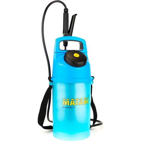 Matabi – Pulvérisateur 7L avec lance 0,57m – Pression 3 bars – Débit max 1,5L/min – Système de remplissage rapide – Pour traitements phytosanitaires