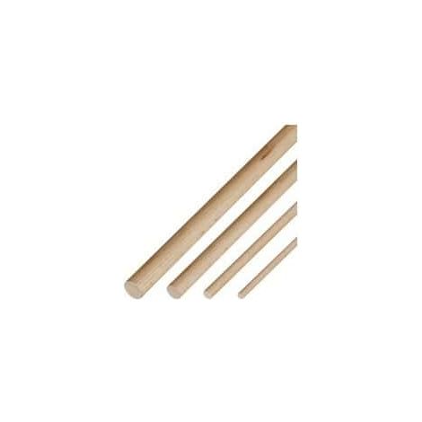 MAXICRAFT 1 baguette ronde de Hêtre 1m - Ø 6 mm