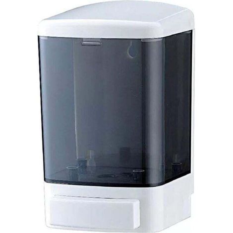 Dispenser di sapone manuale da parete per cucina e bagno, dispenser di sapone commerciale per liquidi, shampoo, gel, camera in plastica - 1000 ml (1/4)