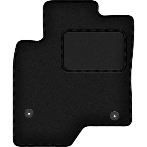 Tapis de sol conducteur en velours noir pour Opel Antara SUV (2006-2017). (1/5)