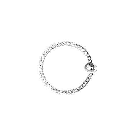 Ensemble de colliers pour chiens d'entraînement en laine, soudés et polis à plat, sans clip, en acier inoxydable 304, vente en gros. (1/5)