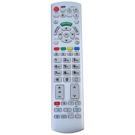 Télécommande TV pour Panasonic N2QAYB000504 N2QAYB000673 N2QAYB000785 TX-L37EW30 TX-L42ES31 (1/4)