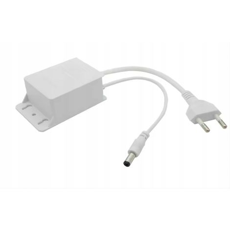 ALIMENTATORE PER VIDEOSORVEGLIATORE DC 12,0 V 2,0 A 12 V Bianco 5,5 mm x 2,1 mm (1/5)