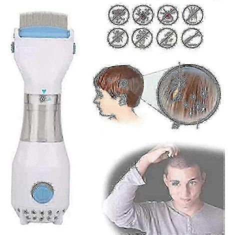 Peigne électrique anti-poux, aspirateur électrique pour le nettoyage des poils d'animaux