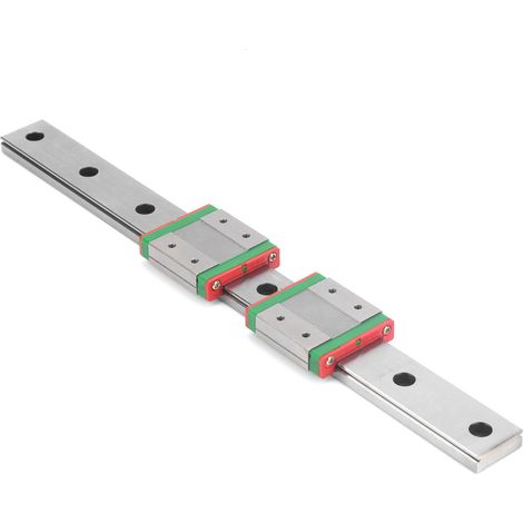 Glissière d'élargissement miniature en acier inoxydable pour rails de guidage linéaires dans l'industrie du transport MGW12C-300-2R (1/5)