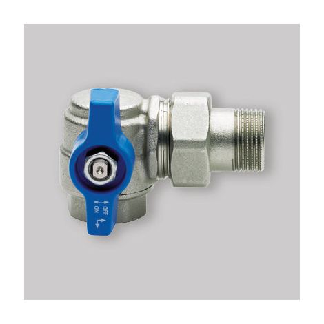 Valvola A Squadra Per Collettori Con Presa Frontale Dx 1"1/4 (1/4)