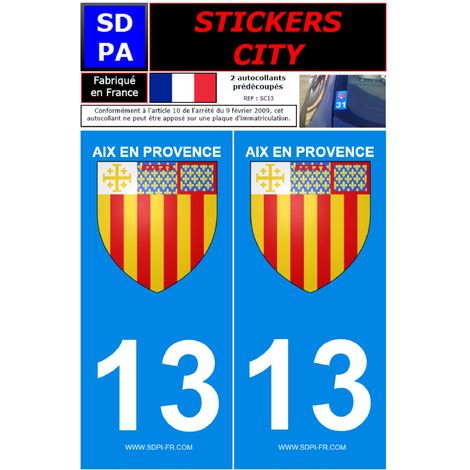 ADHESIFS CITY 13 AIX EN PROVENCE X2