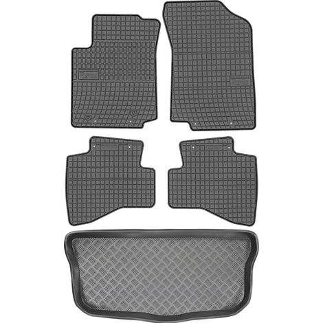 Toyota Aygo II Schrägheck ab 2014 SET - Gummifußmatten + Kofferraummatte