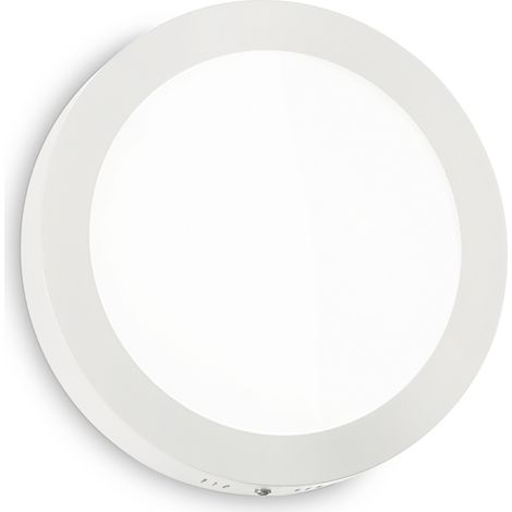 Applique Moderna Round Universal Alluminio-Plastiche Bianco Led 36W 3000K D40 (1/3)