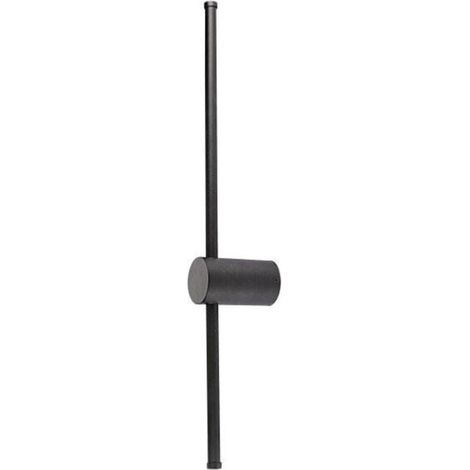 Applique Murale Design Tube Intérieur LED 16W Noir - Blanc Chaud  - SILUMEN