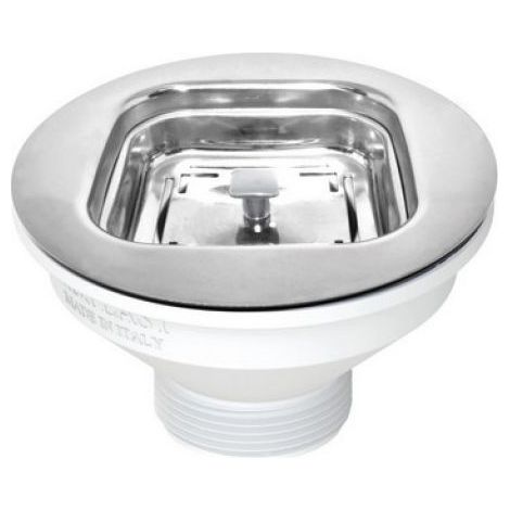 PILETTA 114 MM TAPPO CESTELLO QUADRATO 1"1/2