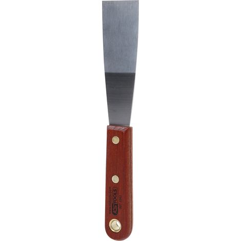 KS Tools 907.2262 EDELSTAHL Spachtel, 38mm, mit Holzgriff (1/5)
