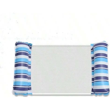 Chaises longues gonflables pour l'eau, équipement de flottaison pour adultes pour piscine et plage, idéal pour les fêtes.