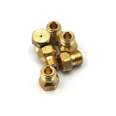JEU C INJECTEURS GAZ BUTANE 4G + FOUR POUR CUISINIERE CONTINENTAL EDISON