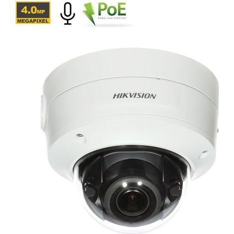Hikvision telecamera Dome IP antivandalo 4 MP motorizzata 2.8-12 mm - DS-2CD2746G2-IZS F