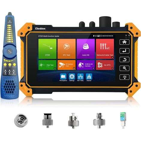 OTDR Fiber Optic Tester RSO-5510 1610nm 28dB, 150km Range, CCTV IPC TVI CVI AHD CVBS Tester, FC/UPC SC ST LC, OPM OLS LS VFL Connectors with Event Map (1/5)