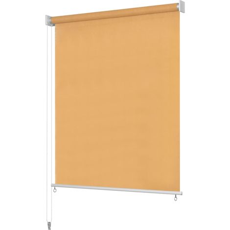 Persiana enrollable de exterior 120x230 cm beige (1/5)