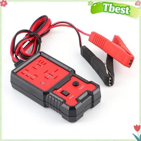 Tbest Testeur de relais de voiture Testeur de Relais Automobile 12 V, Détecteur de Relais, Analyseur de , moto chargeur (1/5)