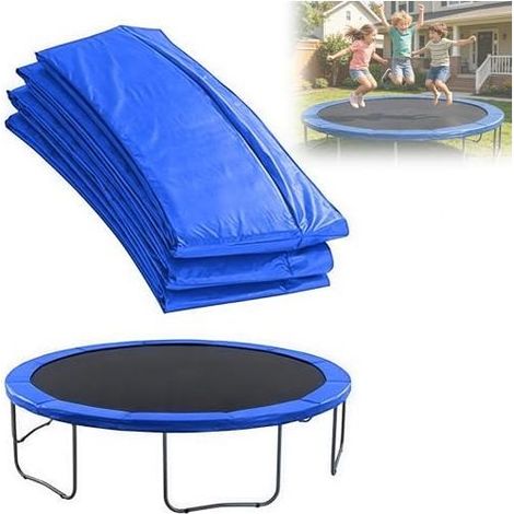 Trampolinkontur, Schutzpolsterung 244 x 305 cm Trampoline, Turmpolsterabdeckung Feder, Randdurchmesser 306 cm - (1/5)