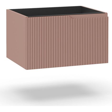 Base portalavabo 1 cestone ZIP rosa cipria (1/3)