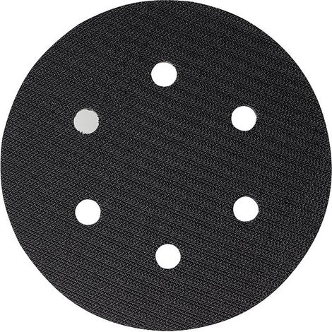 Plateau souple intermédiaire Ø150 velcro 6 trous HIKOKI 753819