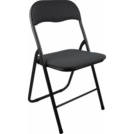 SEDIA PIEGHEVOLE BOUCLE POLO NERO 15