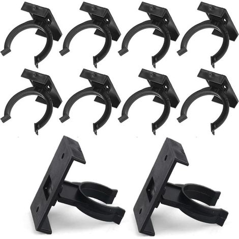 10 Pièces Clips de Plinthe de Cuisine , Clips de Fixation de Plinthe de Cuisine,Clip de Panneau de Bain , pour armoires de Cuisine , Pieds de Lit,Clip de Fixation Pied Meuble (1/5)