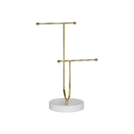 ANDREA HOUSE BA22176 Joyero Poli Dorado Ef.Marm.20X12X30 - ref: BA22176