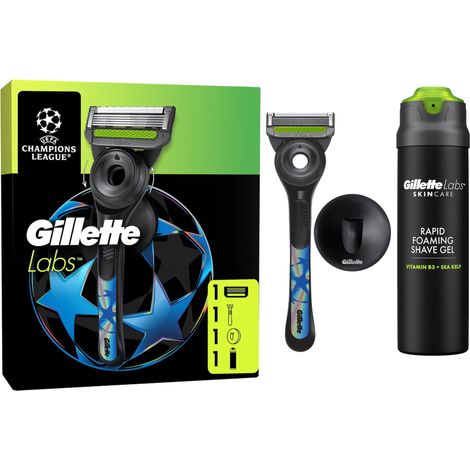 Gillette Labs Geschenkset "UEFA Champions League" Rasier-Geschenkset