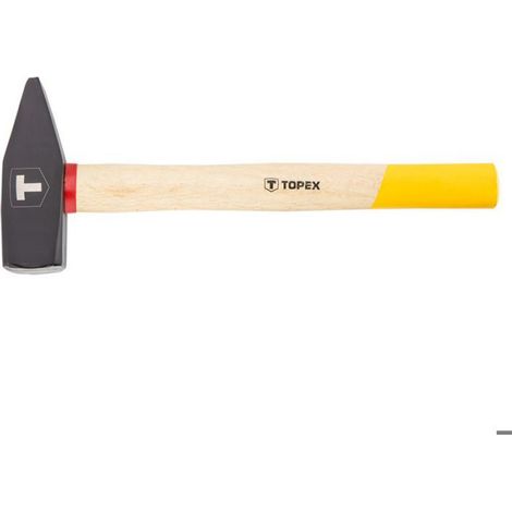 Marteau De Serrurier - 2000 G - Manche En Bois - Pour Travaux De Montage Et Construction - 1 Pièce