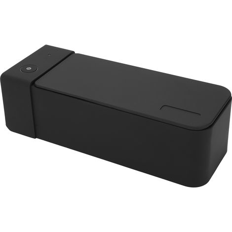 Nettoyeur Ultrasonique 50kHz pour Bijoux et Lunettes MK186, Noir, 600ml, 15W, Prise UE 200-240V (1/5)