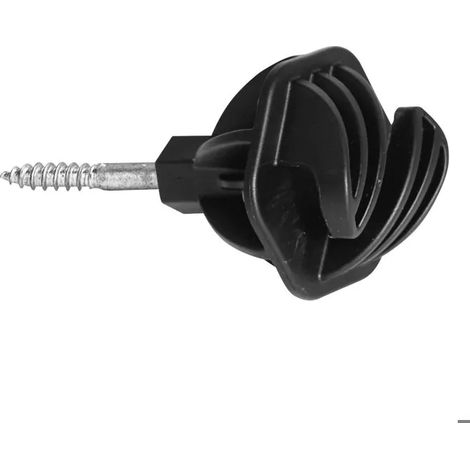 Recinzione elettrica ako easycord filetto legno supporto zincato