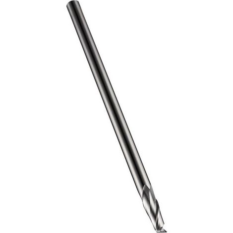 La fresa C167 funciona con una longitud total estándar de 180 mm HSS-E en blanco 30 grados Z.2 DORMER