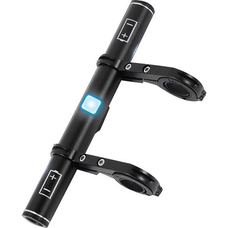 Rallonge/support USB pour guidon de vélo permettant de fixer des compteurs de vitesse, des GPS et autres accessoires de vélo. (1/5)