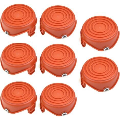 Lot de 8 cache-bobines pour débroussailleuse Black& Decker GL315 GL350 GL650 GL337SB GL546SC GL650SBC GL651SB GL652 GL653 GL65 GL656 GL660 GL670 pièces. - (1/5)