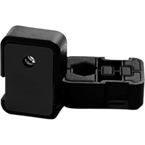Lot de 2 supports de fixation extensibles pour porte-gobelets, résistants à l'usure, réutilisables et très stables, pour vélo pliant.-Black (1/5)