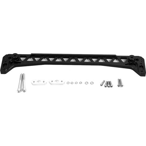 Barre de stabilisation F7 en aluminium pour train avant, accessoire châssis compatible Honda Civic EK 1996-2000, couleur noire. (1/5)