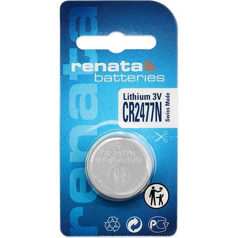 Renata Pile bouton CR 2477N 3 V 1 pc(s) 950 mAh lithium (1/5)