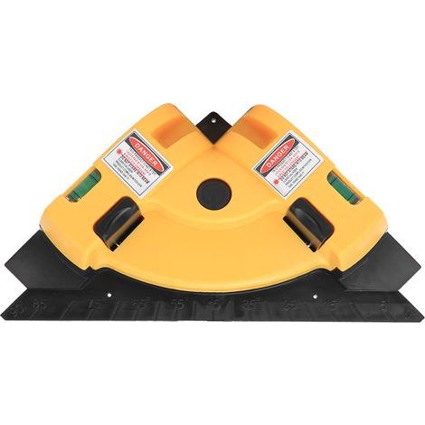 Niveau Laser à 90 Degrés avec Double Bulle - Outil de Mesure et d'Équerrage pour Menuiserie (1/5)