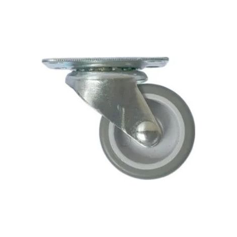 Roulette minirol CIME diamètre 42mm hauteur 54mm à platine pivotante 54x38mm