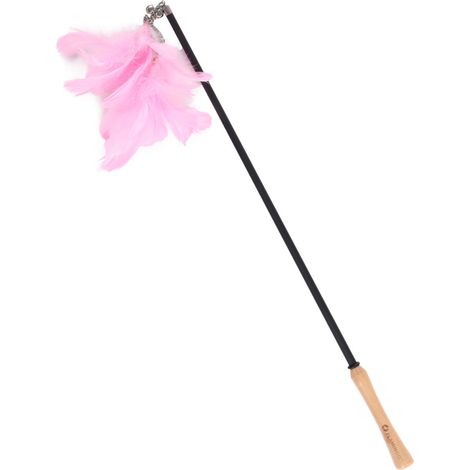 Canne à pêche Nimmy de 61 à 189 cm. couleurs aléatoires pour chat - Flamingo (1/5)