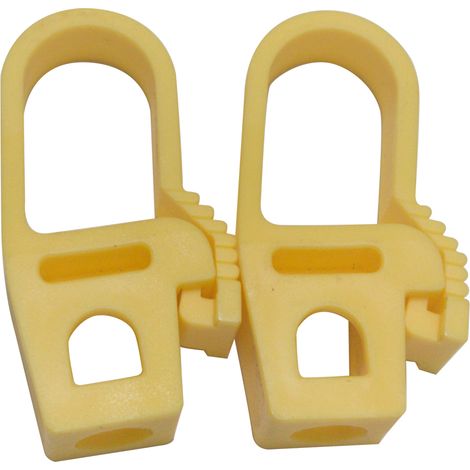 GANCIO IN PLASTICA mm. 59x29 - UNIKO